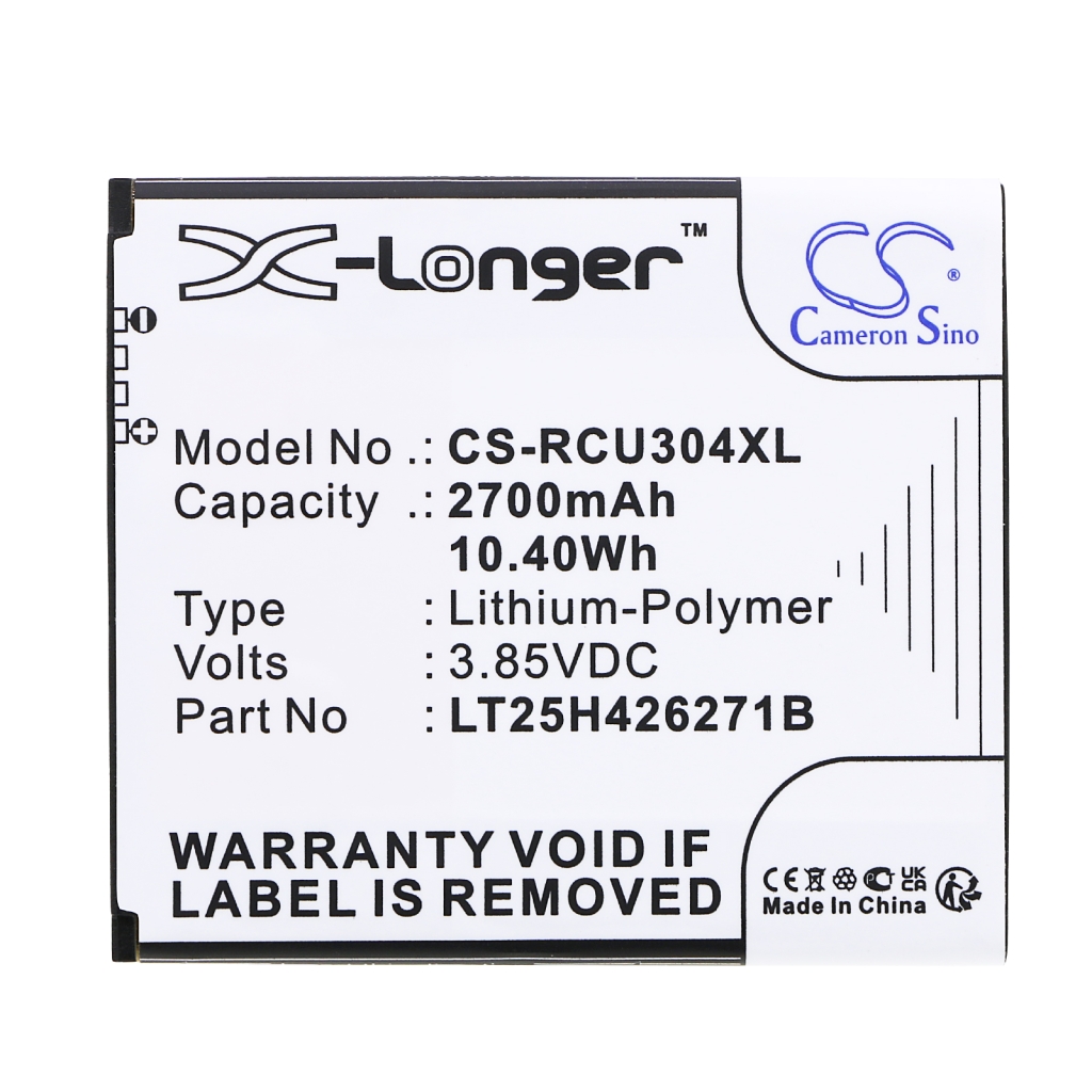 Sostituzione della batteria compatibile per AT