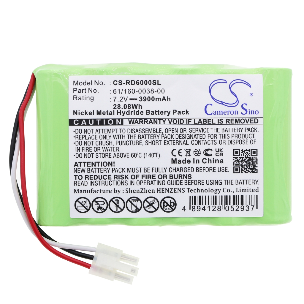 Sostituzione della batteria compatibile per Riser Bond 61/160-0038-00