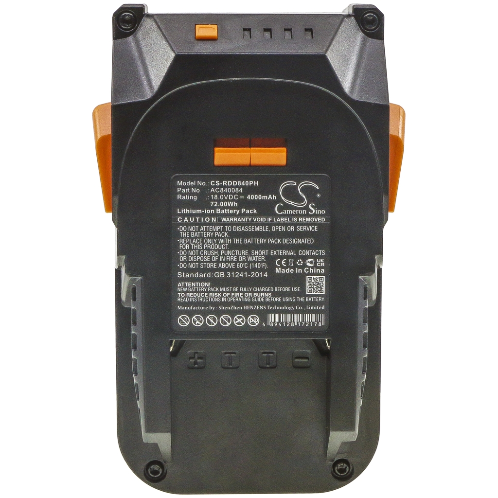 Sostituzione della batteria compatibile per AEG AC840084,L1815R,L1830R