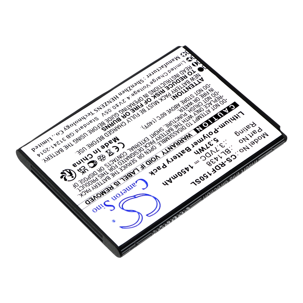 Batteria del telefono cellulare R3di FR150 (CS-RDF150SL)