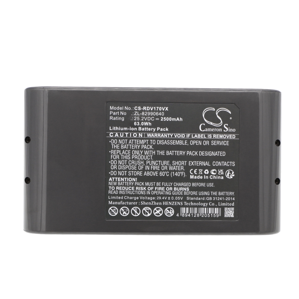 Batteria per Casa Intelligente Redroad CS-RDV170VX