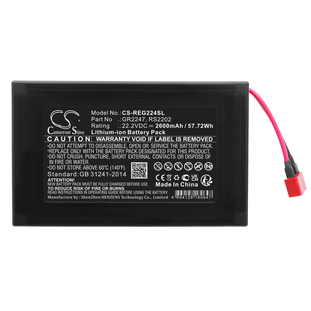 Batterie Sostituisce RS2202