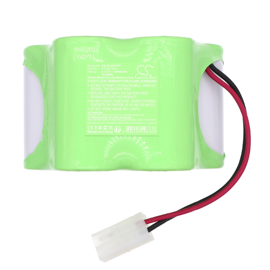 Battery Replaces 671487.009