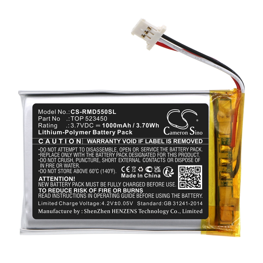 Battery Replaces TOP 523450