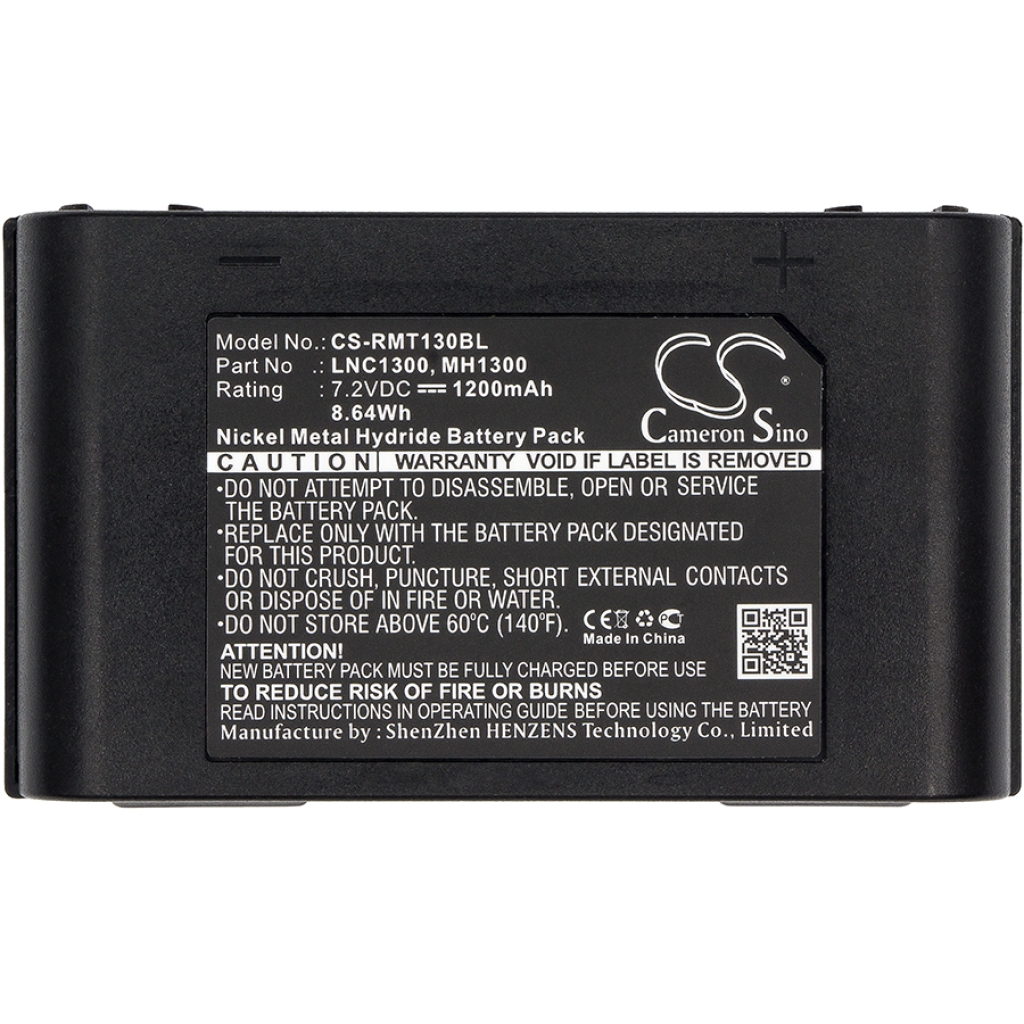 Sostituzione della batteria compatibile per Ravioli LNC1300,MH1300,NC1300