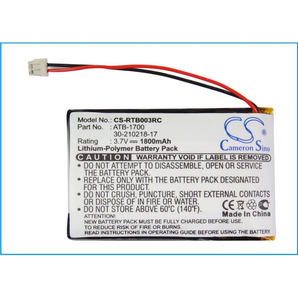 Batteria del telecomando RTI T3-V  (CS-RTB003RC)