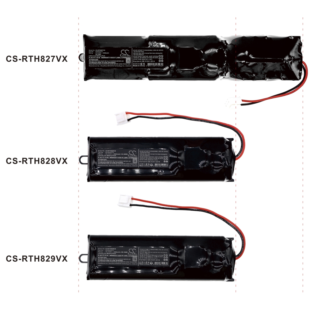 Sostituzione della batteria compatibile per Rowenta RS-RH5274