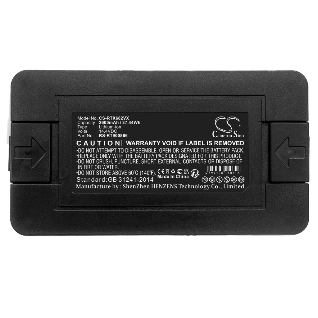 Batteria a vuoto Rowenta Explorer Serie 50 RG74 (CS-RTX682VX)