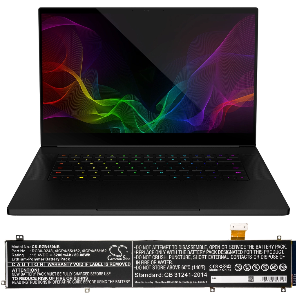 Batteria notebook Razer BLADE 2070 (CS-RZB150NB)