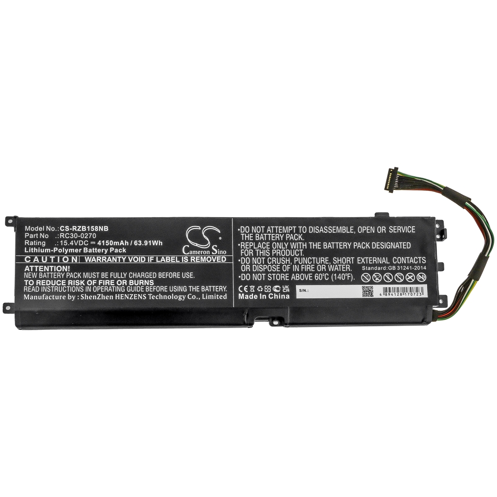 Batterie Sostituisce RC30-0270