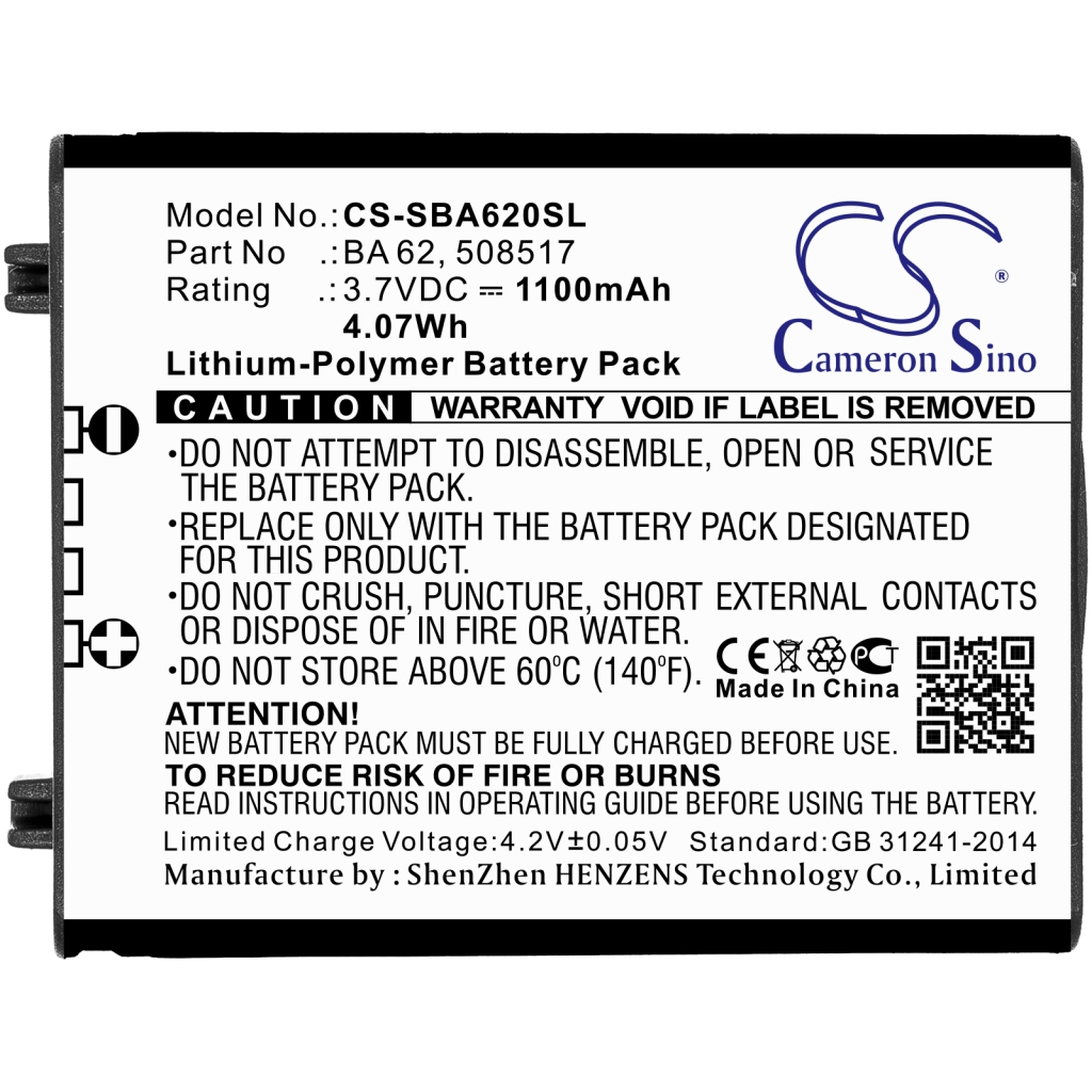 Batterie Sostituisce 508517