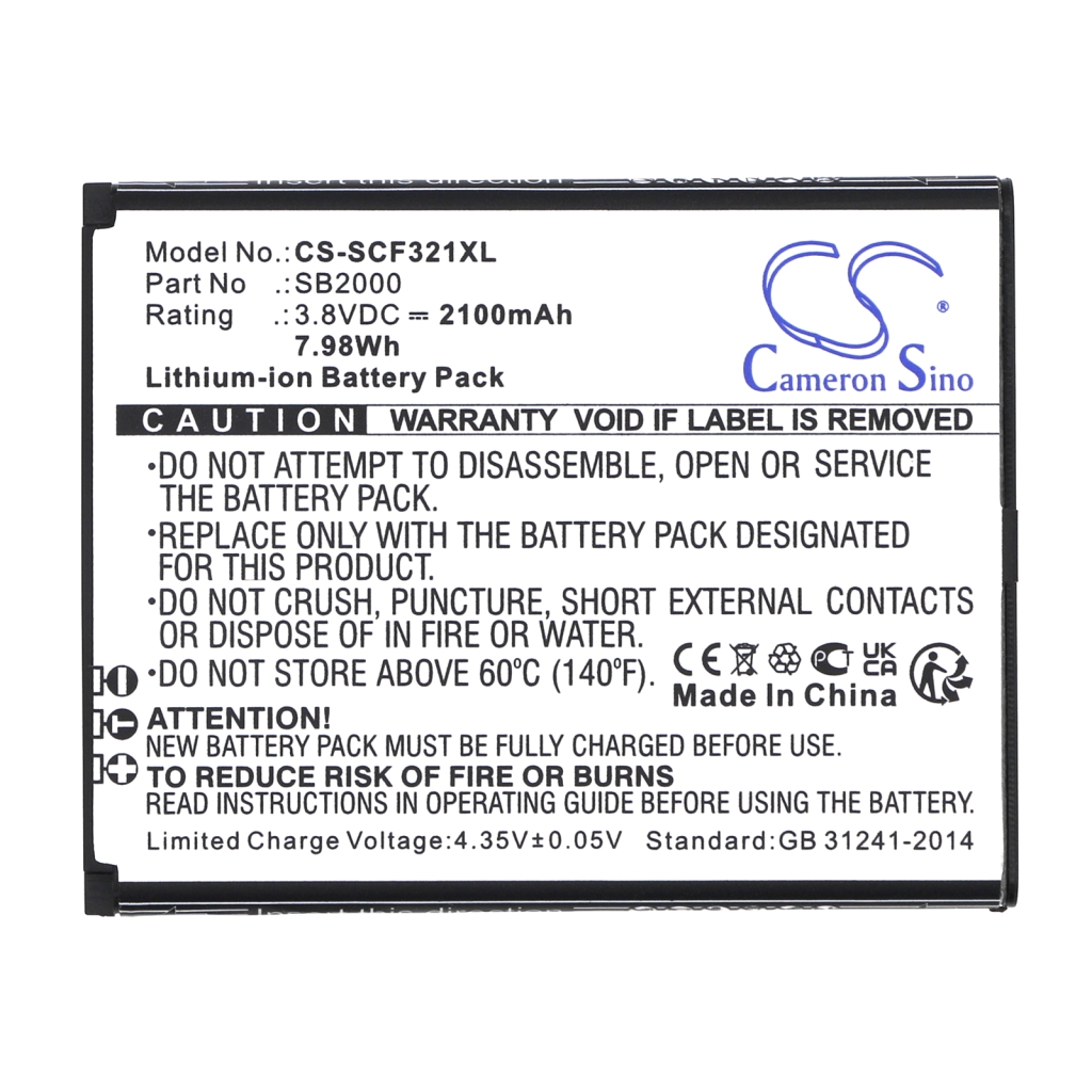 Batterie Sostituisce SB2000