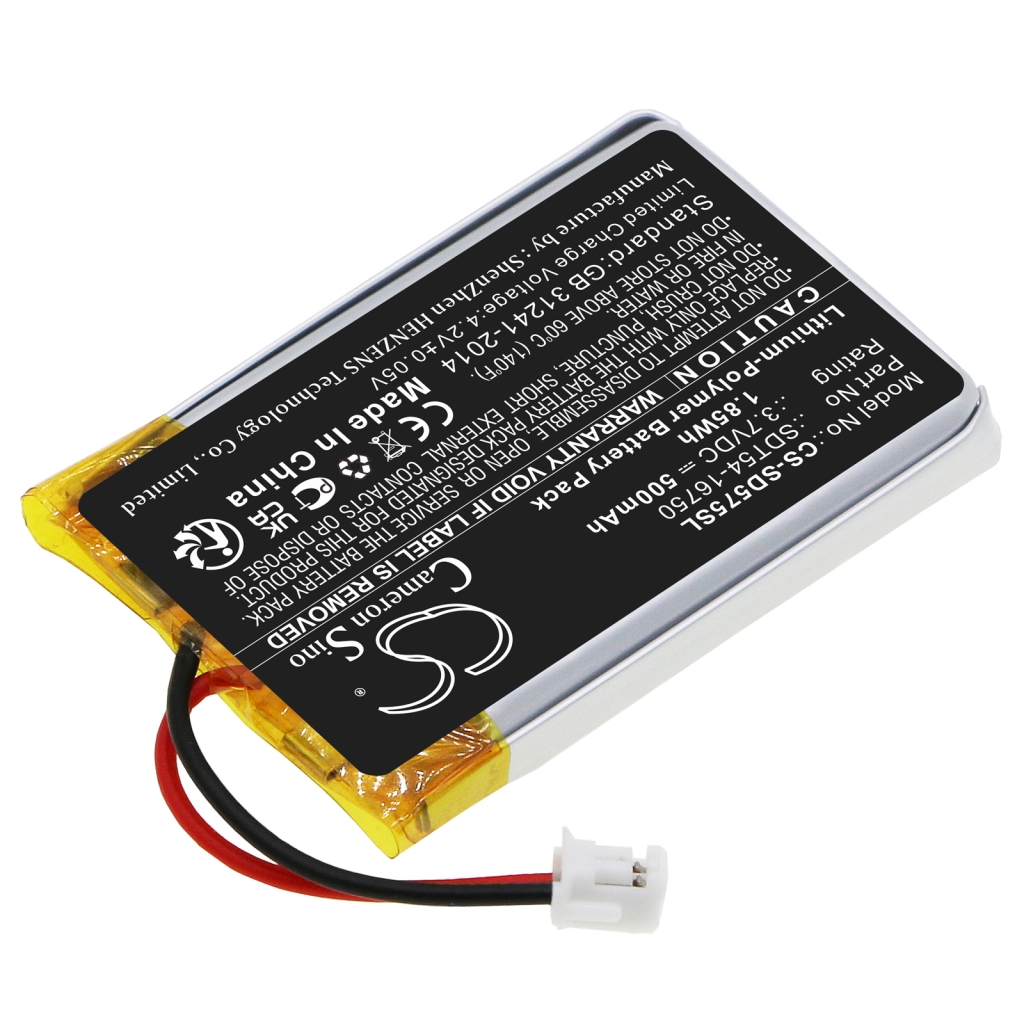 Sostituzione della batteria compatibile per SportDog SDT54-16750