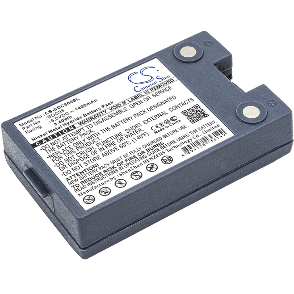 Sostituzione della batteria compatibile per Sokkia BDC25A,BDC25B,BDC25M