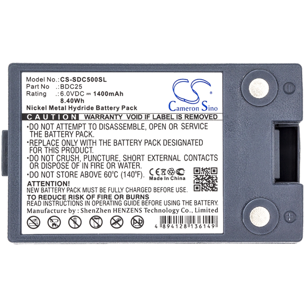 Sostituzione della batteria compatibile per Sokkia BDC25A,BDC25B,BDC25M