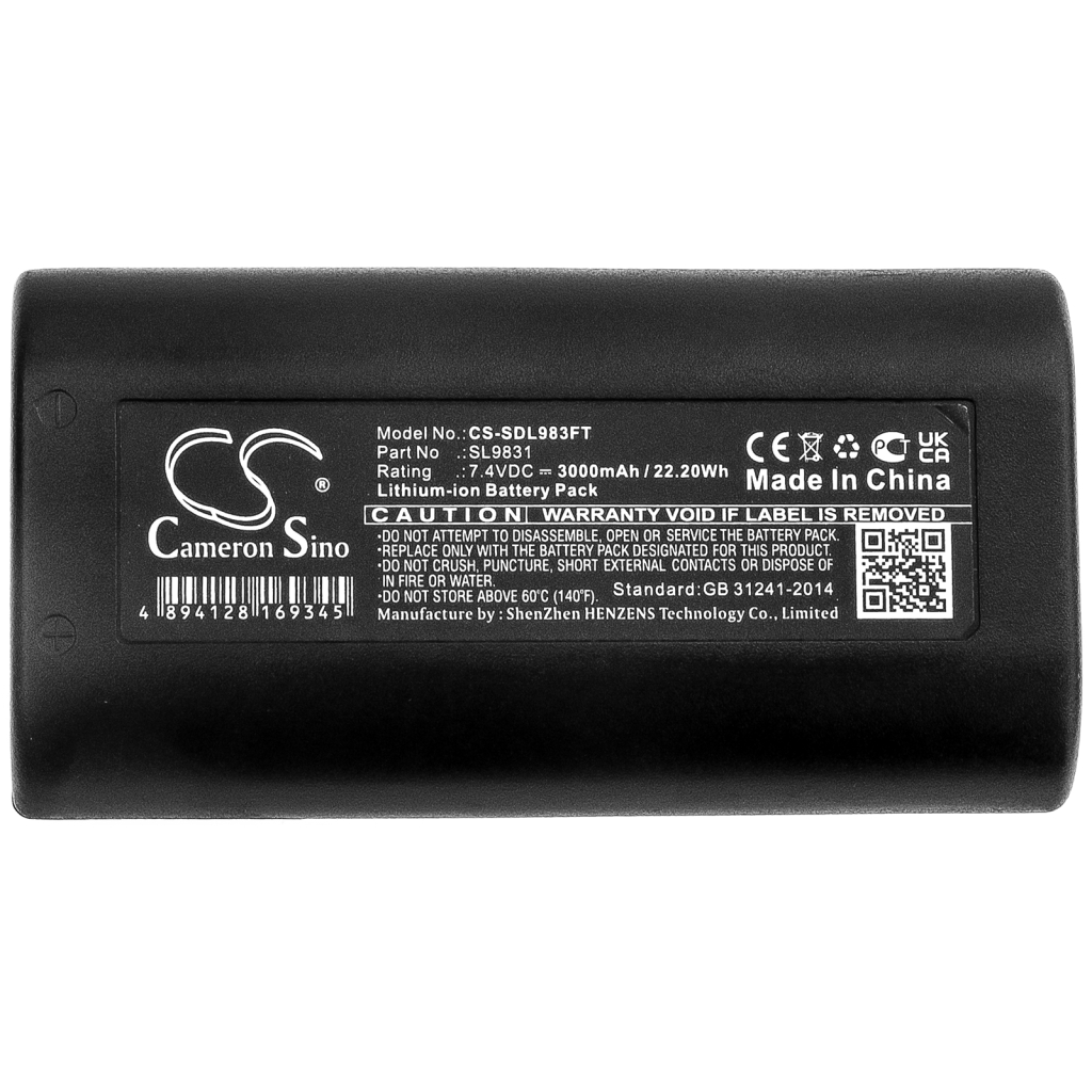 Sostituzione della batteria compatibile per SEALIFE SL9831