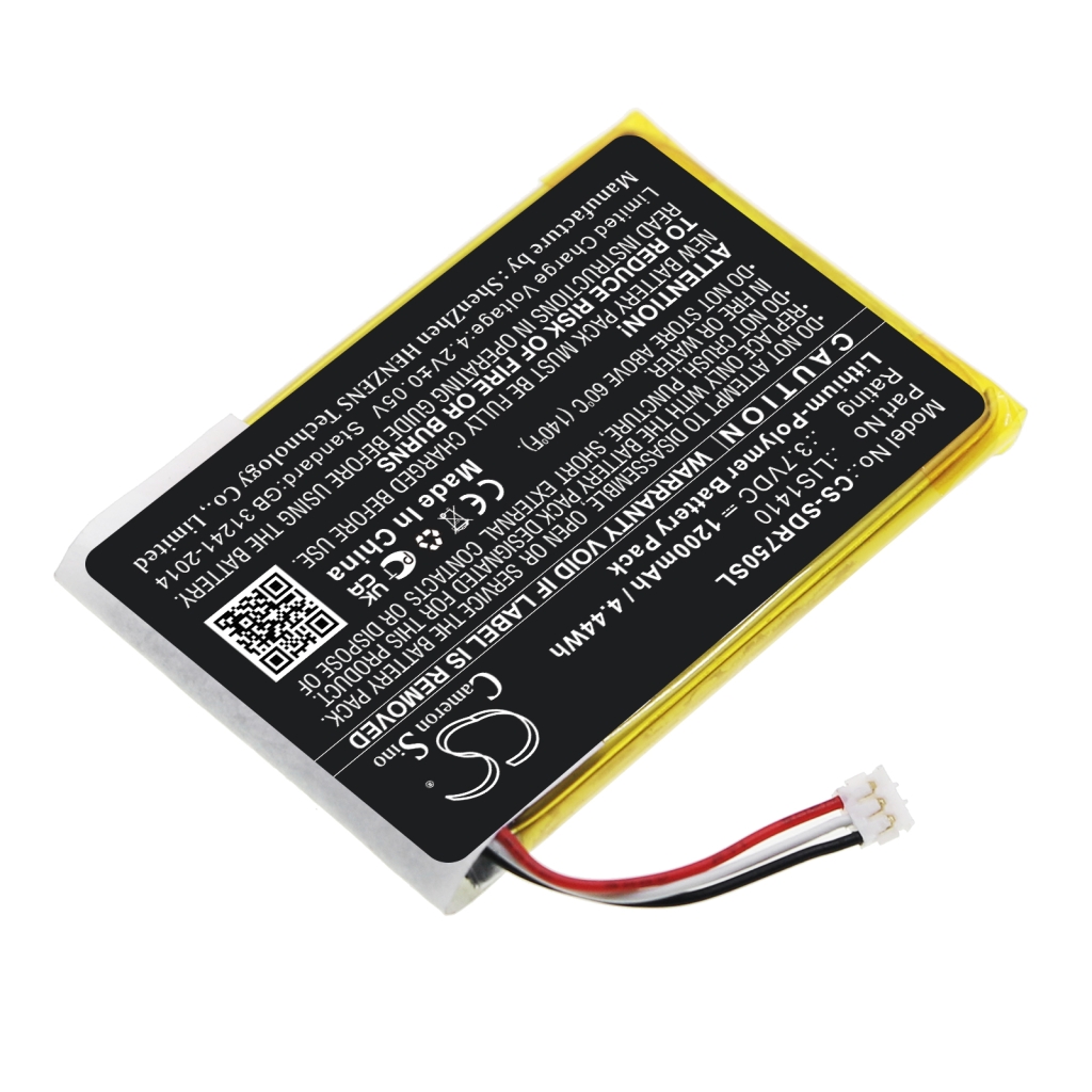 Batteria senza fili dell'auricolare Sony CS-SDR750SL