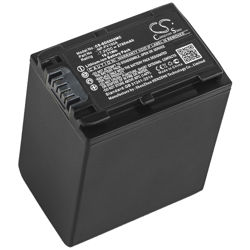 Battery Replaces NP-FV100A