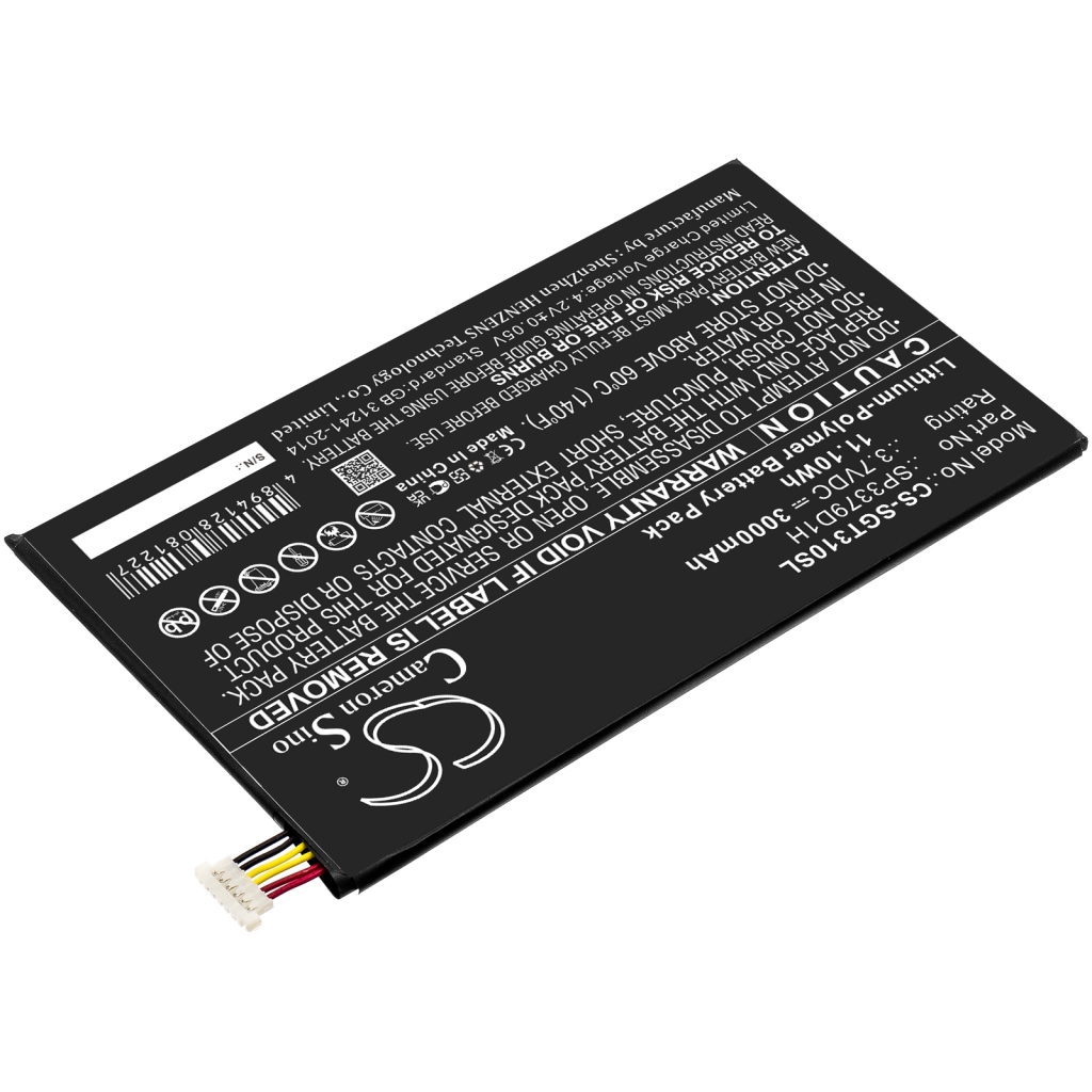 Tablet Battery Samsung CS-SGT310SL