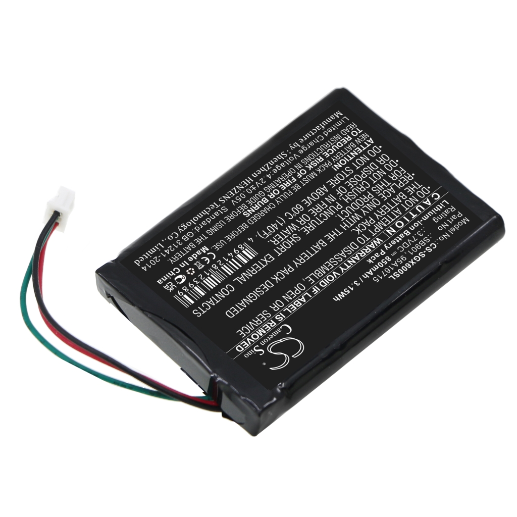 Sostituzione della batteria compatibile per Shure 95A16715,SB901,SB901A