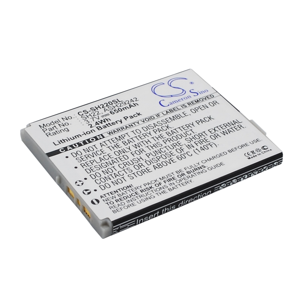 Sostituzione della batteria compatibile per Sharp ASH29242,SH22