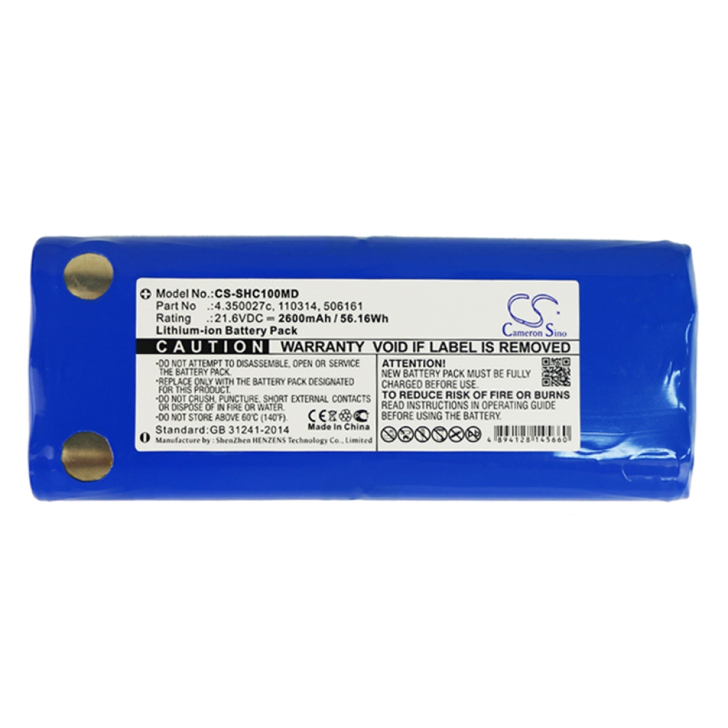 Batterie Sostituisce 4.350027c