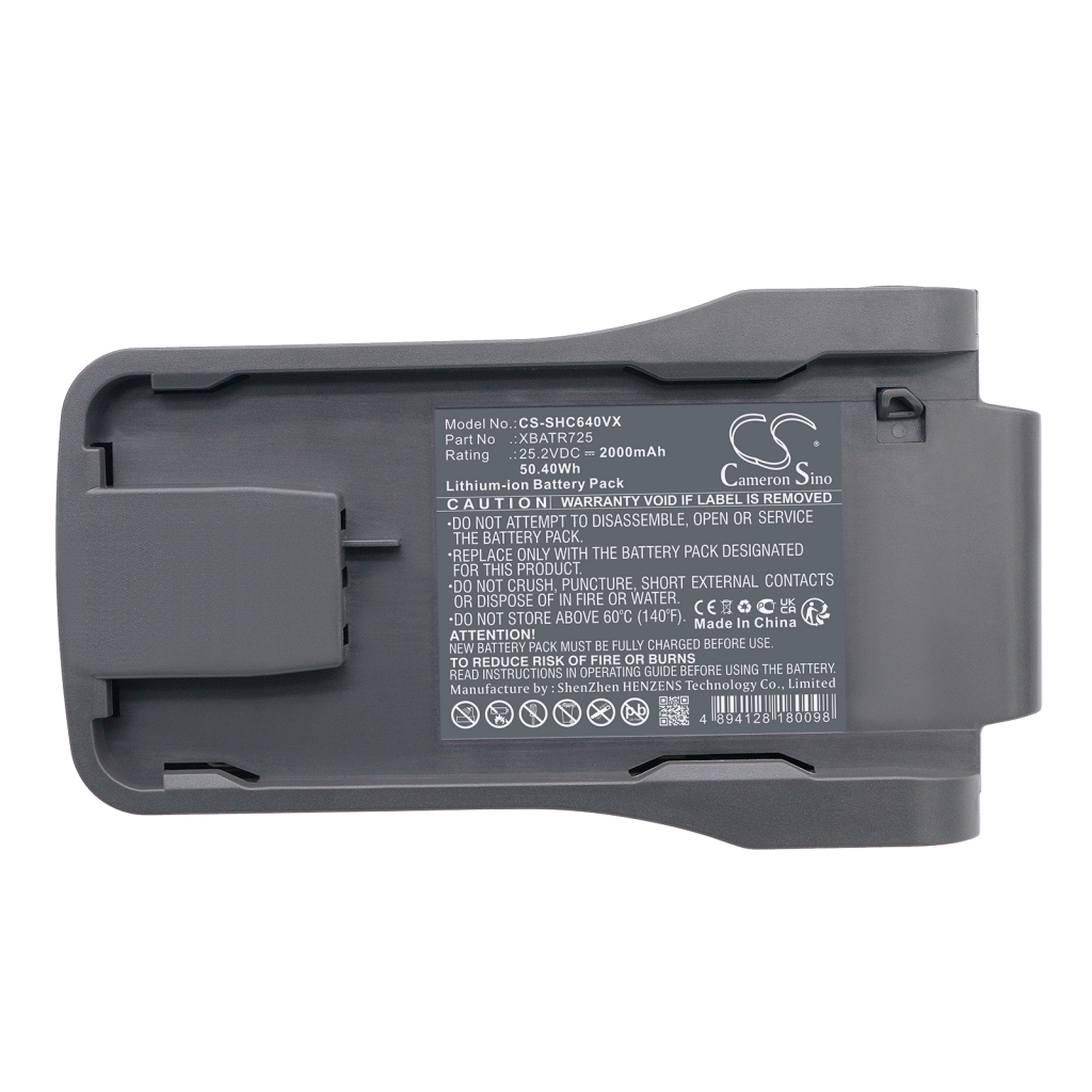 Sostituzione della batteria compatibile per Shark XBATR725,XBATR725SL