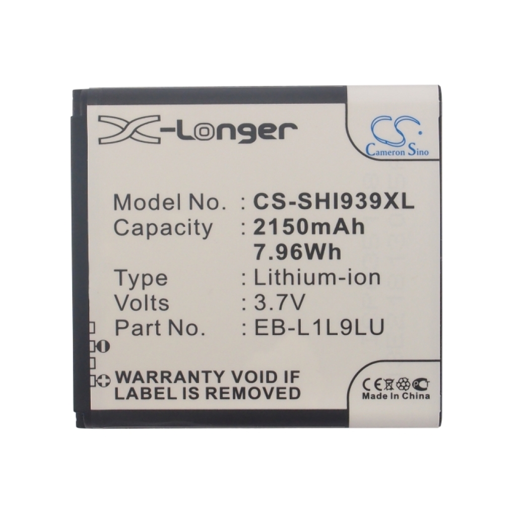 Mobile Phone Battery Samsung CS-SHI939XL