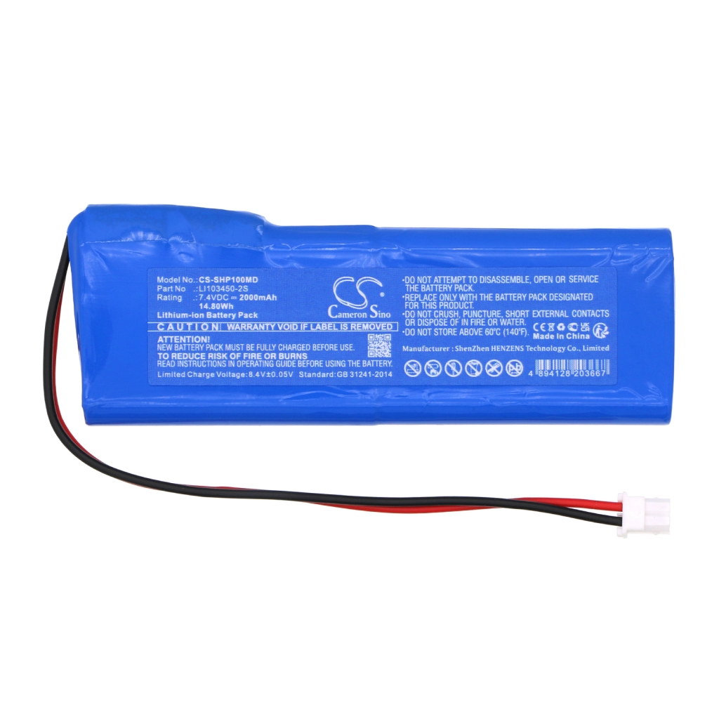 Sostituzione della batteria compatibile per Schiller LI103450-2S