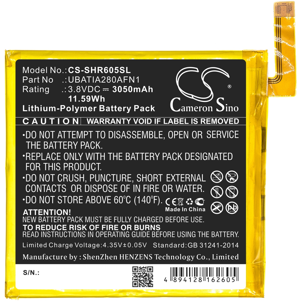 Batterie Sostituisce UBATIA280AFN1