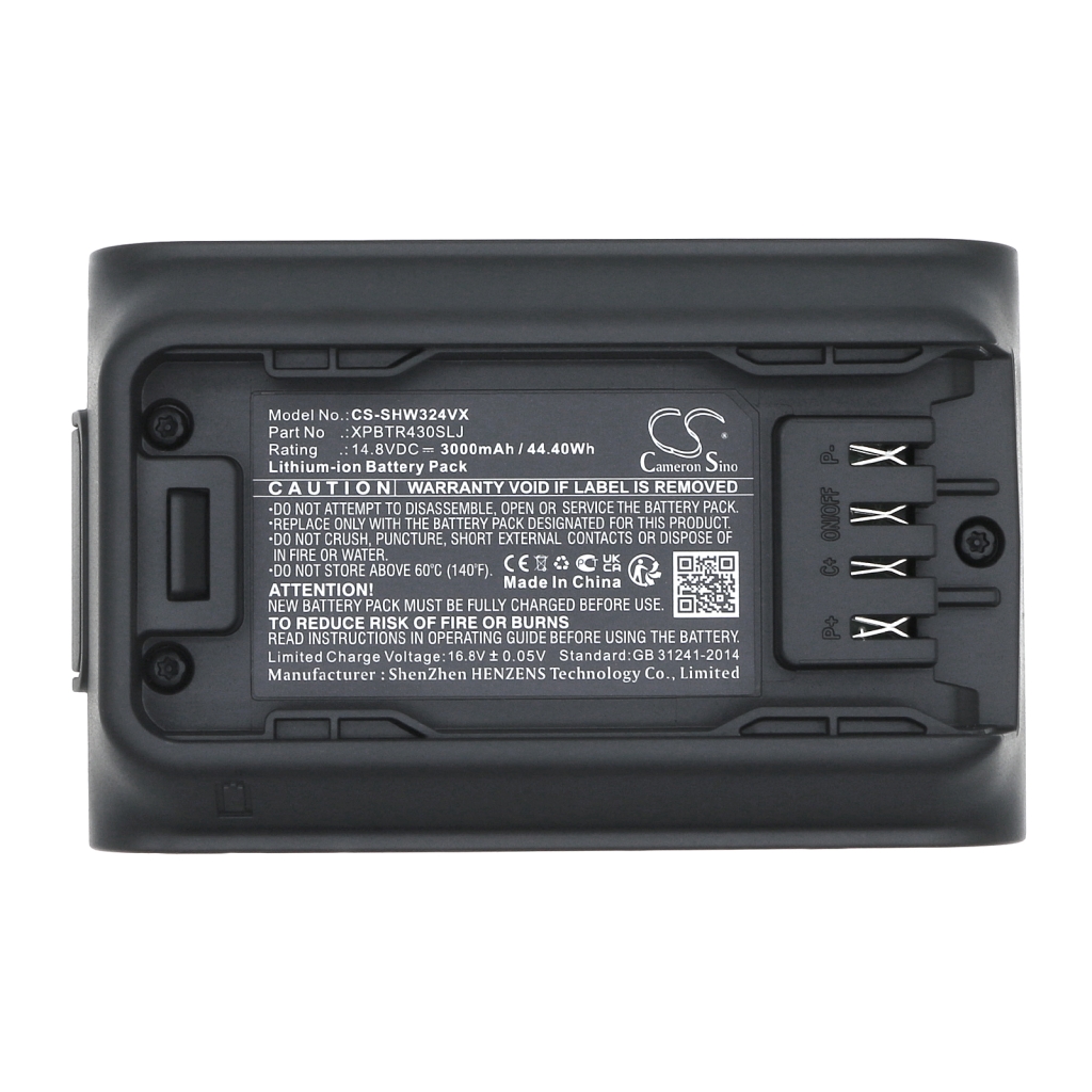 Batteria a vuoto Shark CS-SHW324VX