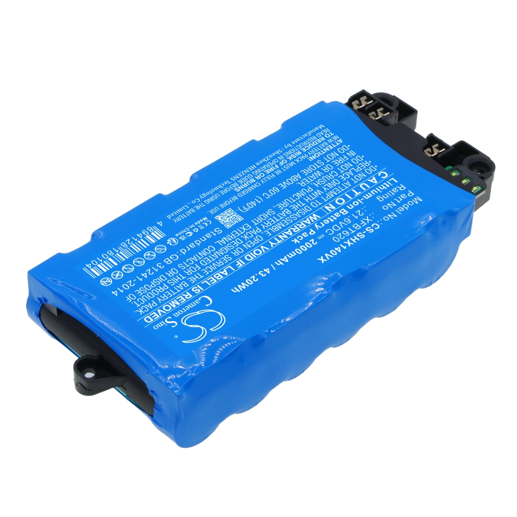 Sostituzione della batteria compatibile per Shark XFBT620