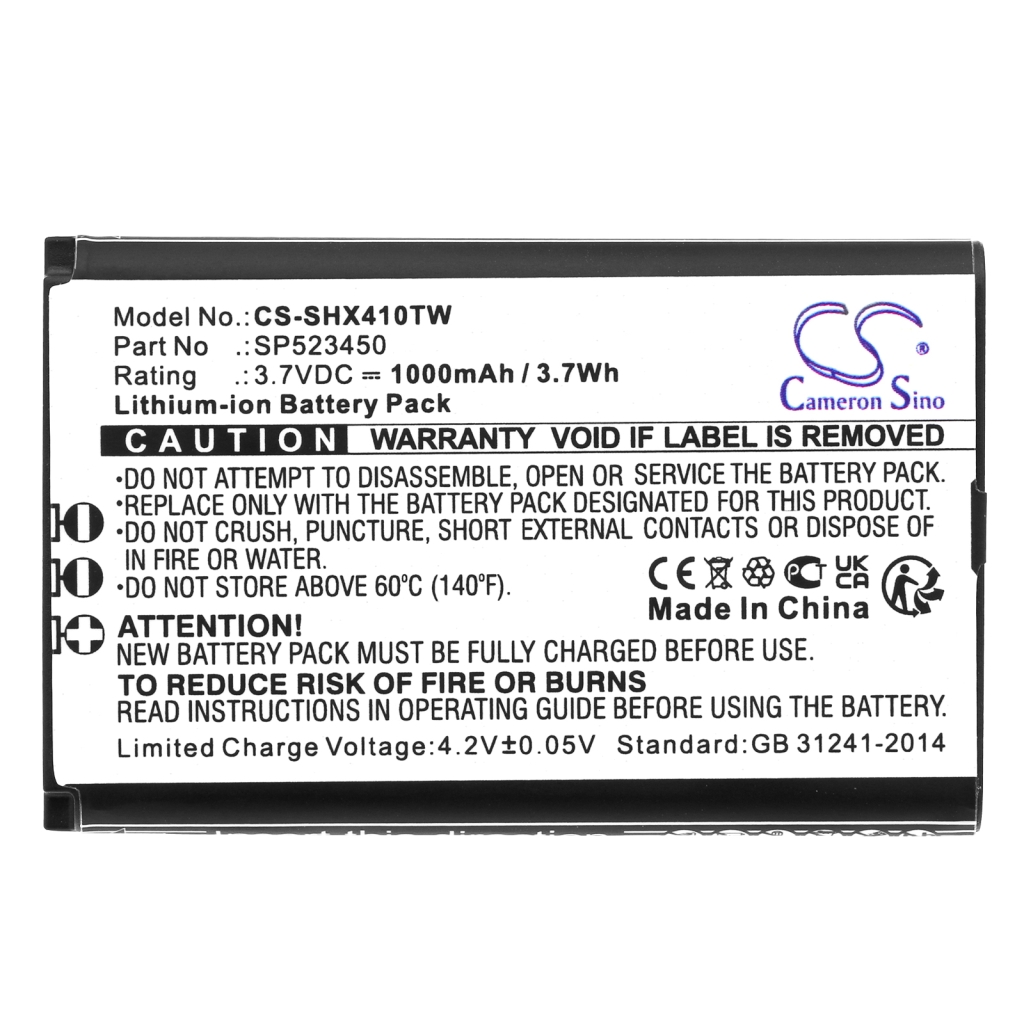 Batterie Sostituisce SP523450