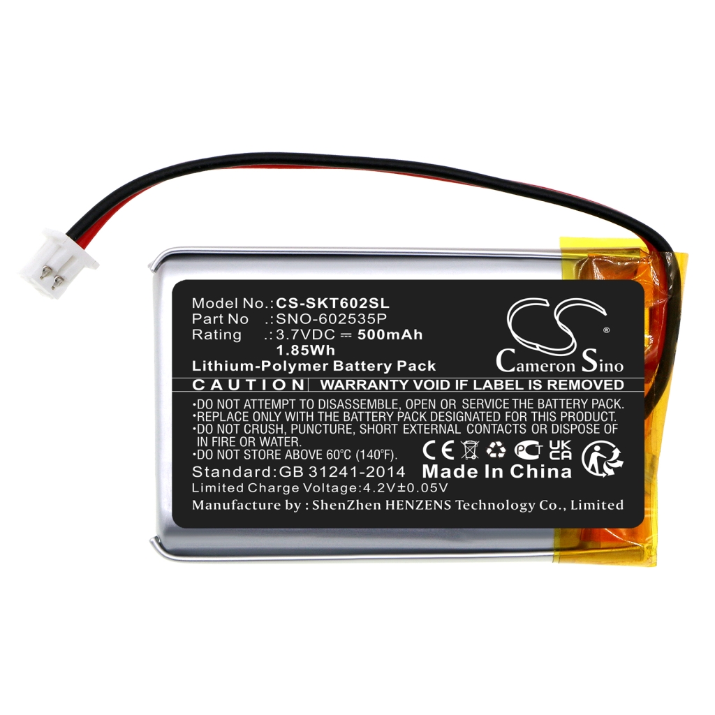 Sostituzione della batteria compatibile per Skybell SNO-602535P