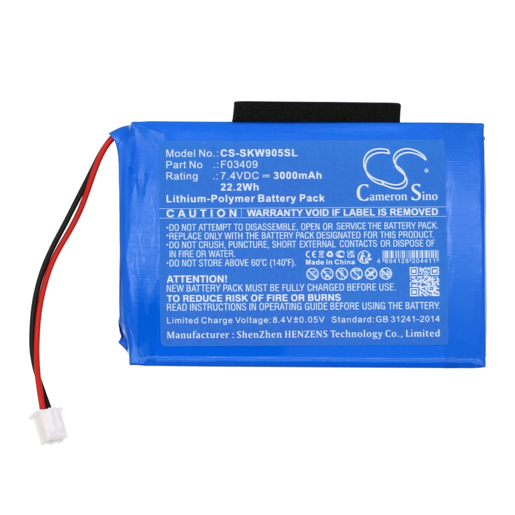 Sostituzione della batteria compatibile per Satlink F03409