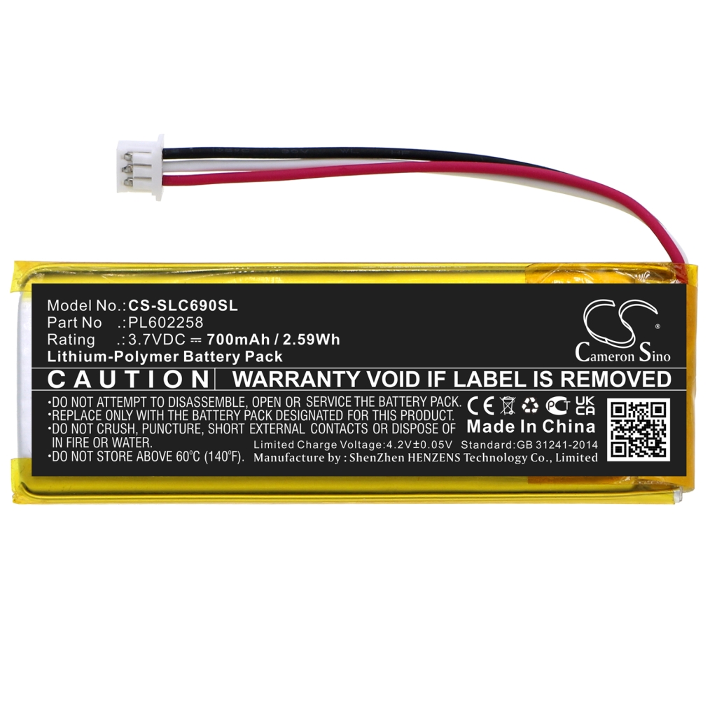 Battery Replaces PL602258