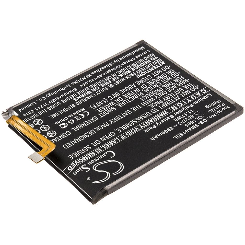 Batteria del telefono cellulare Samsung CS-SMA015SL