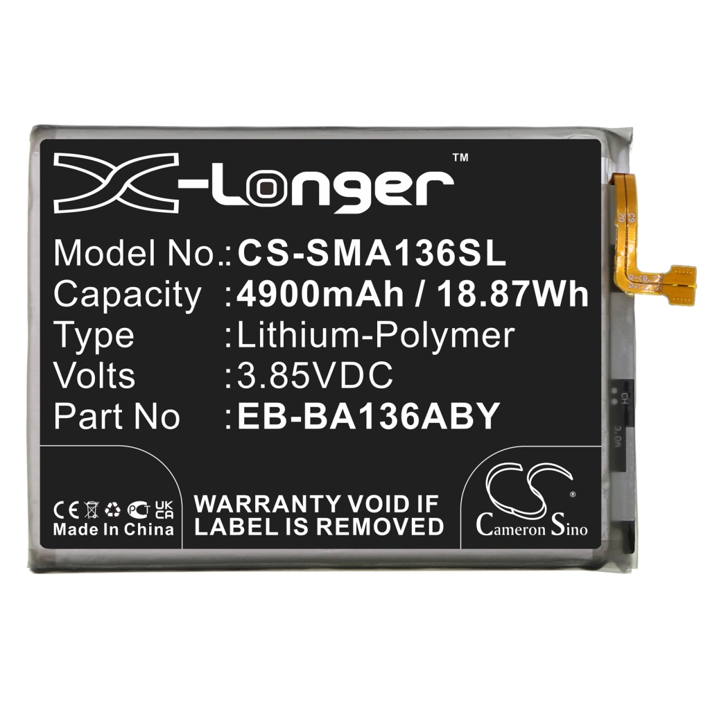 Batteria del telefono cellulare Samsung CS-SMA136SL