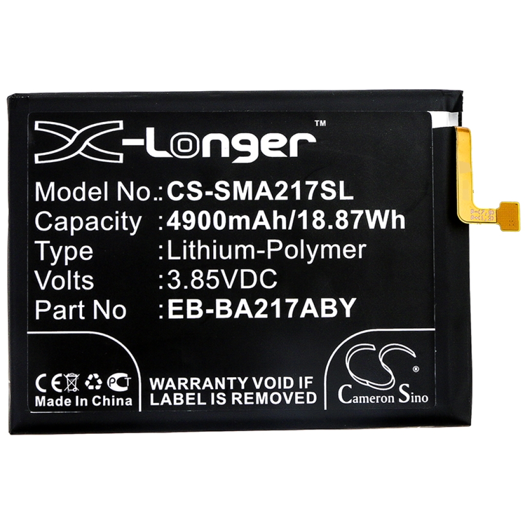 Batteria del telefono cellulare Samsung CS-SMA217SL