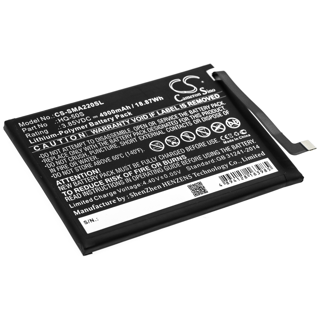 Batteria del telefono cellulare Samsung CS-SMA220SL