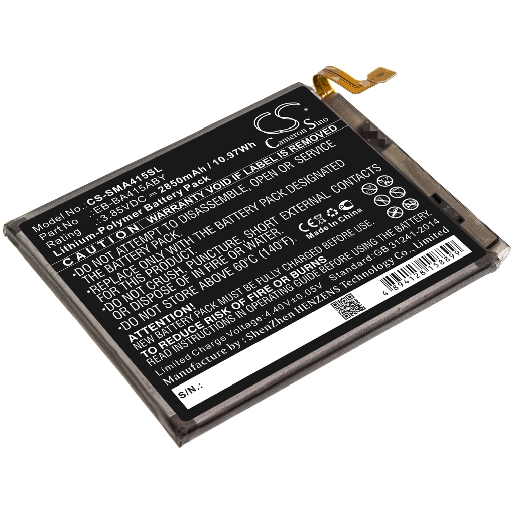 Batteria del telefono cellulare Samsung CS-SMA415SL