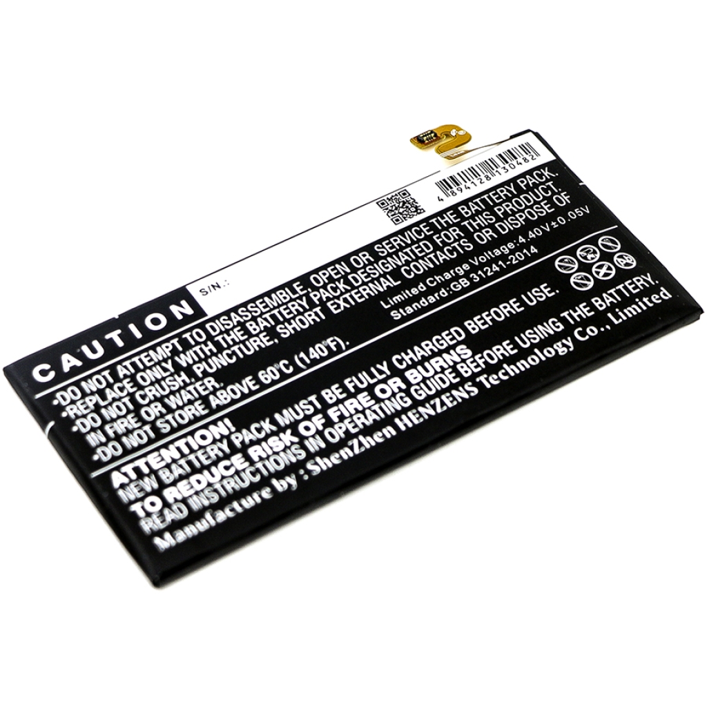 Batteria del telefono cellulare Samsung Galaxy A8 2016 Duos TD-LTE (CS-SMA816XL)