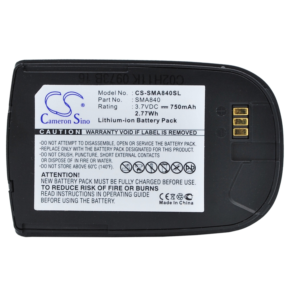 Batteria del telefono cellulare Samsung CS-SMA840SL