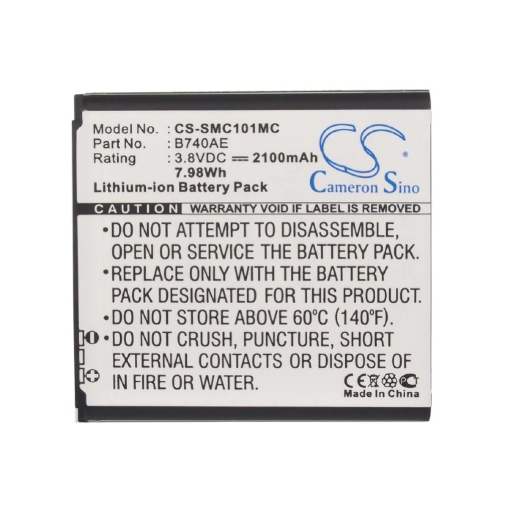 Camera Battery Samsung CS-SMC101MC