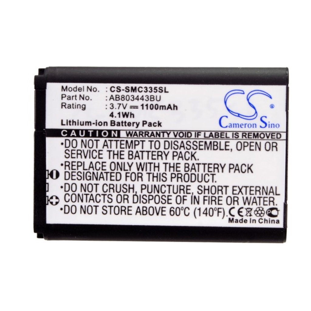 Batteria del telefono cellulare Samsung CS-SMC335SL