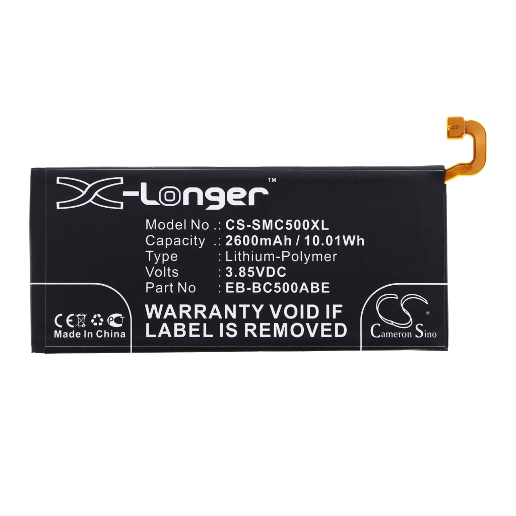 Batteria del telefono cellulare Samsung CS-SMC500XL