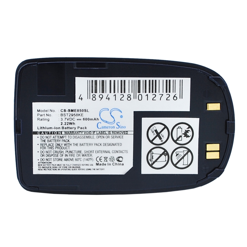 Batteria del telefono cellulare Samsung SGH-E850 (CS-SME850SL)