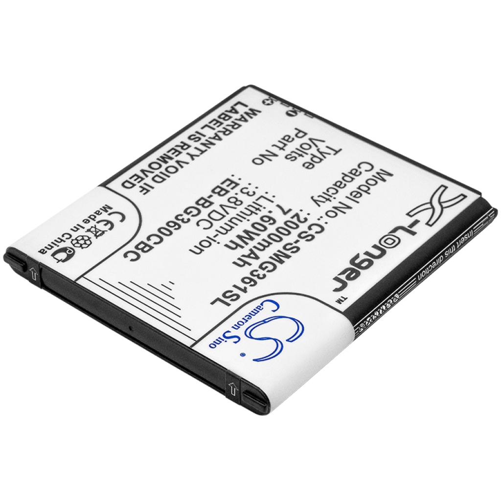 Battery Replaces EB-BG360CBE