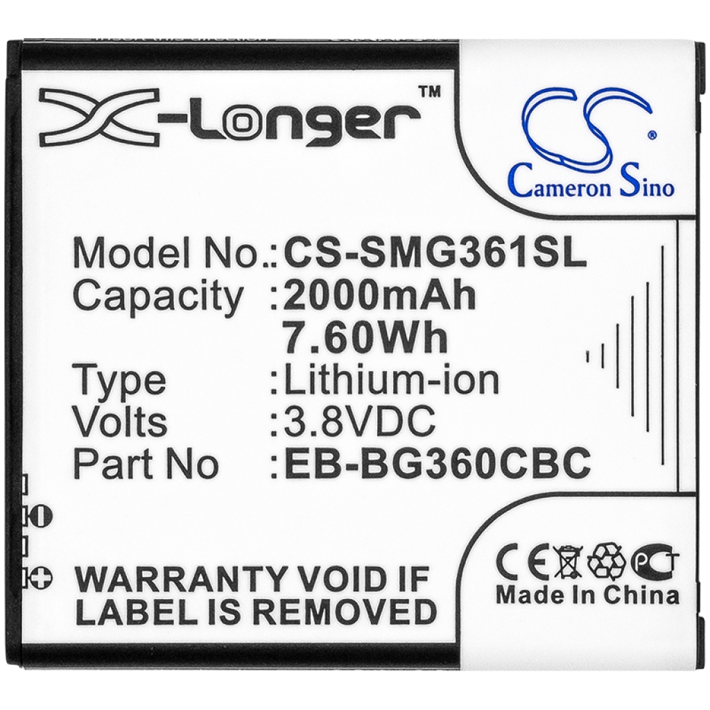 Batteria del telefono cellulare Samsung Galaxy J2 Duos