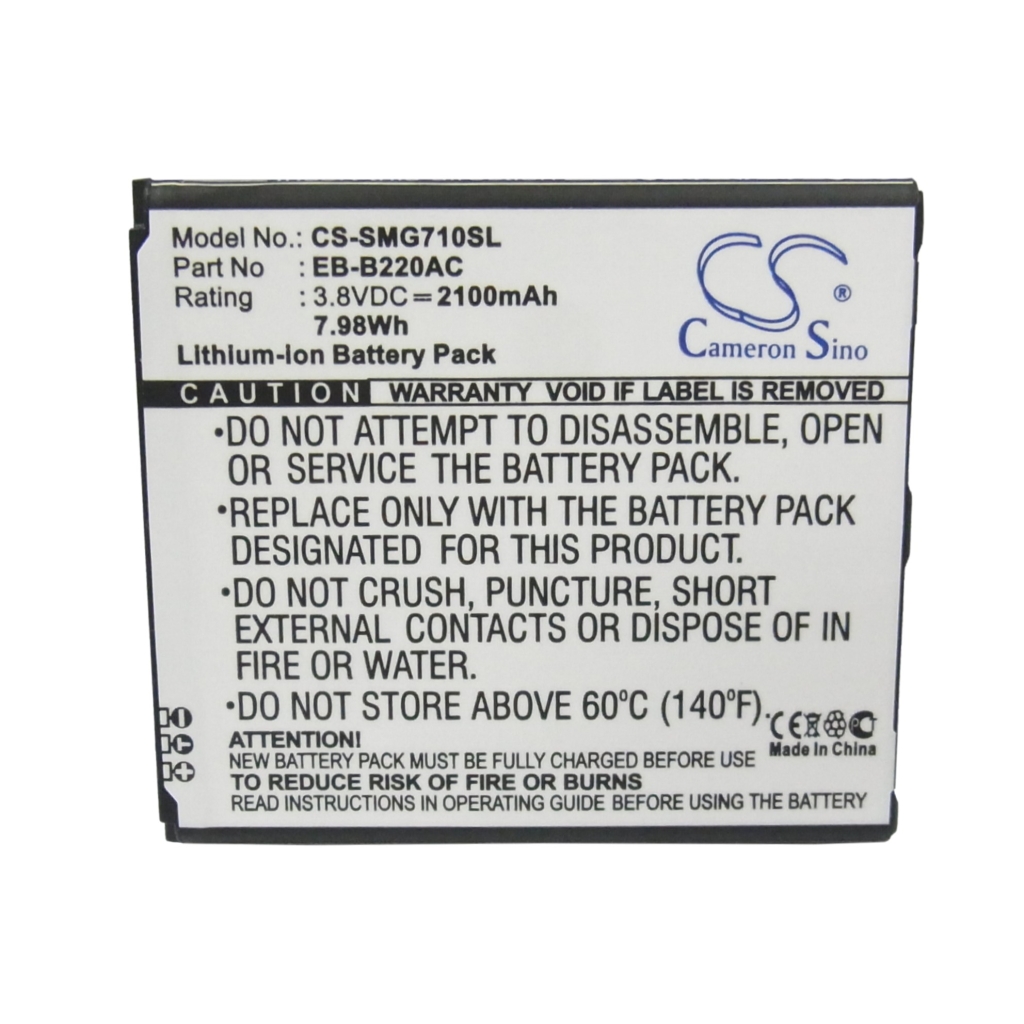 Batteria del telefono cellulare Samsung CS-SMG710SL